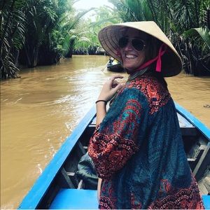 Lotus and Luna Mandala Kimono